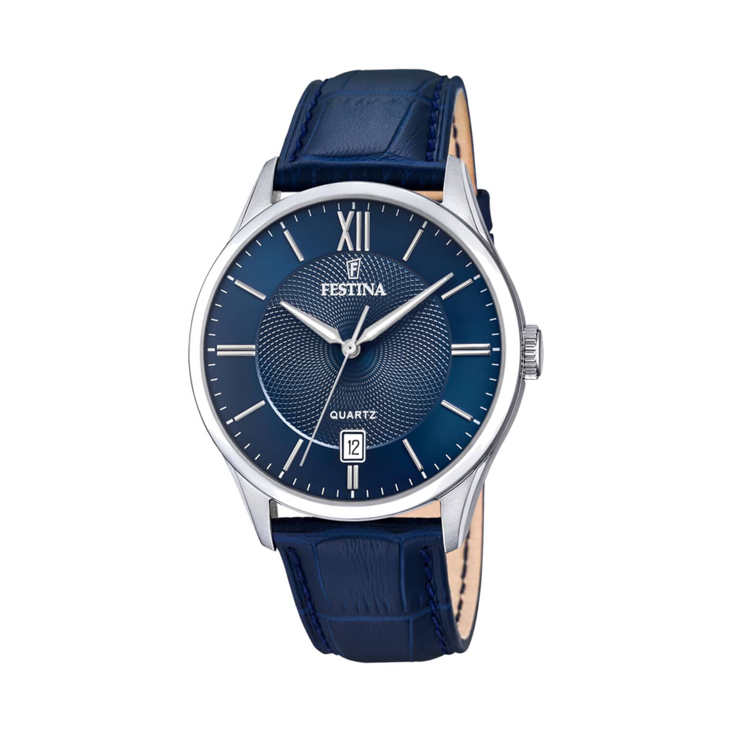 Reloj F20426/2 Festina Azul Acero Hombre Acero Cl&aacute;sico image number 0.0